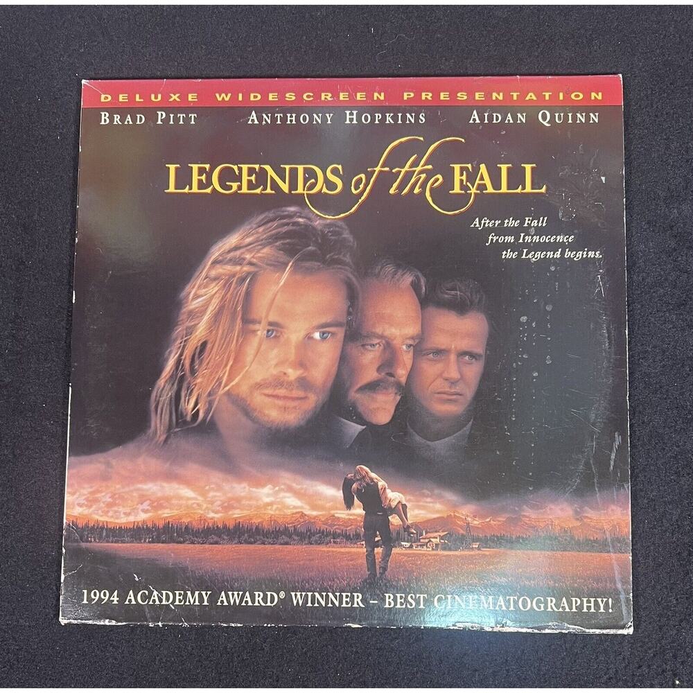 "Legends Of The Fall 2 Disc Widescreen Laserdisc LD -‎ Not Tested